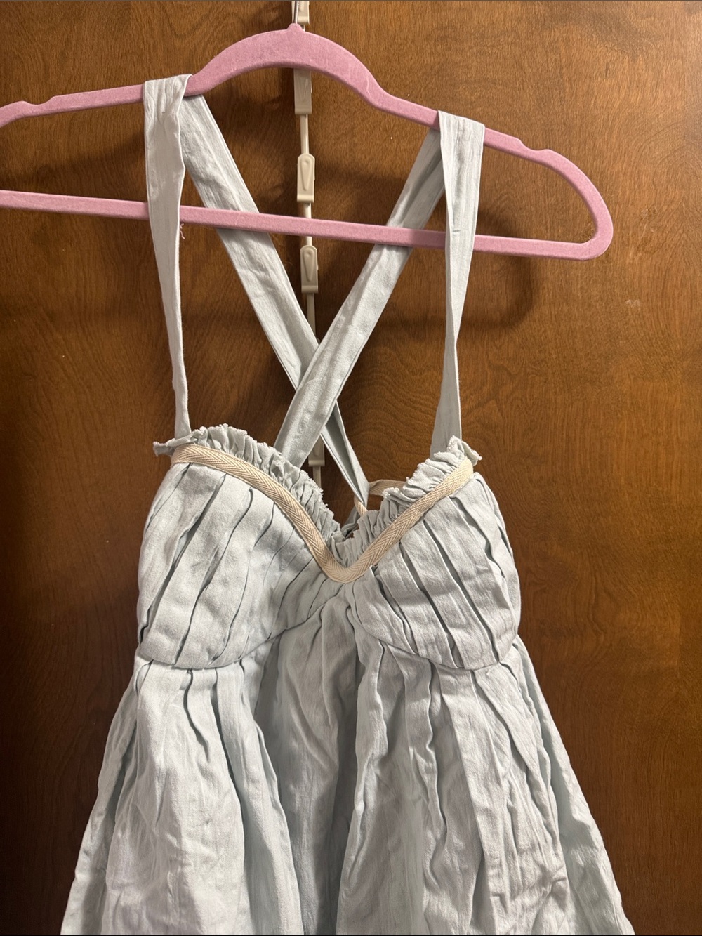 Free People Free-Est Poppy Cotton Seersucker Midi Dres - Picture 6 of 9